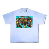 Grape Ice Dinosaur monster truck Urban Heavy Tee - Artiststas