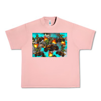 Salmon Dinosaur monster truck Urban Heavy Tee - Artiststas