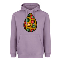 Lavender christmas  teardrop Heavyweight Hoodie - BundleAndBundleShop