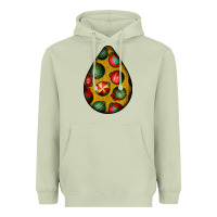 Matcha christmas  teardrop Heavyweight Hoodie - BundleAndBundleShop