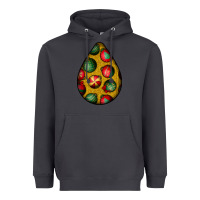 Smoke christmas  teardrop Heavyweight Hoodie - BundleAndBundleShop