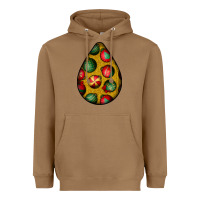 Toasted Coconut christmas  teardrop Heavyweight Hoodie - BundleAndBundleShop