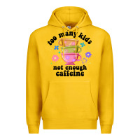 Lemon too many kids not enough caffeine Premium Hoodie - JahusDesignShop