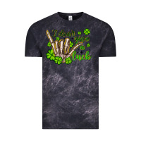 Cloud Black i don t give a luck Vintage Tee - Artiststas