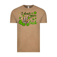 Vintage Coffee i don t give a luck Vintage Tee - Artiststas