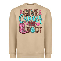 Mushroom give cancer the boot Heavyweight Sweatshirt - JahusDesignShop