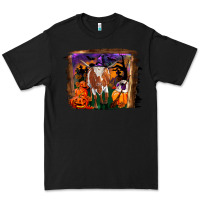 Black longhorn cow halloween Premium Tee - RanaPortraitStore