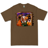 Cacao longhorn cow halloween Premium Tee - RanaPortraitStore