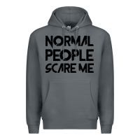 Rock Normal People Scare Me Premium Hoodie - Bettercallsaul