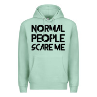 Seafoam Normal People Scare Me Premium Hoodie - Bettercallsaul