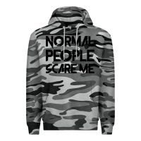 Slate Camo Normal People Scare Me Premium Hoodie - Bettercallsaul