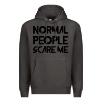 Smoke Normal People Scare Me Premium Hoodie - Bettercallsaul