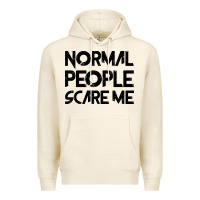 Tofu Normal People Scare Me Premium Hoodie - Bettercallsaul