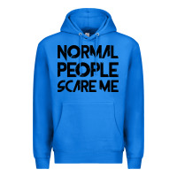 True Royal Normal People Scare Me Premium Hoodie - Bettercallsaul