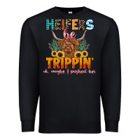 Black heifers be trippin' Premium Sweatshirt - LillyAllenDesigns