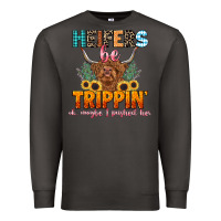 Smoke heifers be trippin' Premium Sweatshirt - LillyAllenDesigns