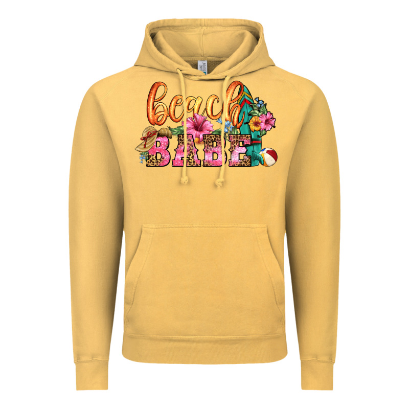 Beach Babe Vintage Hoodie by HRA Design Shop | Teevron