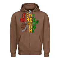 Chestnut it s the black history for me Zipper Hoodie - MaliasSmallBusiness