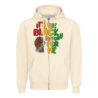Sandshell it s the black history for me Zipper Hoodie - MaliasSmallBusiness