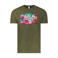Vintage Olive breast cancer  coffee cups Vintage Tee - AdoDesignShop
