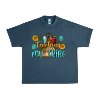 Midnight Navy teaching my tribe Urban Heavy Tee - BundleAndBundleShop