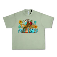 Oil Green teaching my tribe Urban Heavy Tee - BundleAndBundleShop