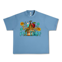 Pebble Blue teaching my tribe Urban Heavy Tee - BundleAndBundleShop