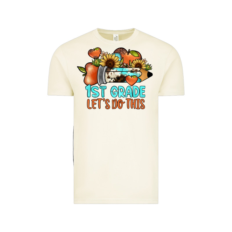 1 St Grade Let's Do This Vintage Tee by JahusDesignShop | Teevron