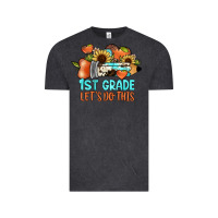 Vintage Black 1 st grade let's do this Vintage Tee - JahusDesignShop