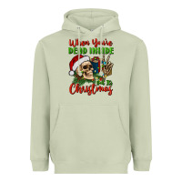 Matcha when you’re dead inside but it's christmas Heavyweight Hoodie - BundleAndBundleShop