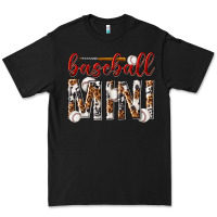 Black baseball mini with leopard Premium Tee - texasbilliewilder