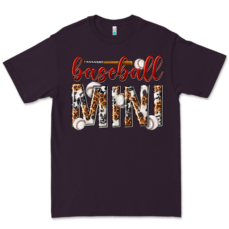 Baseball Mini With Leopard Premium Tee by texasbilliewilder | Teevron