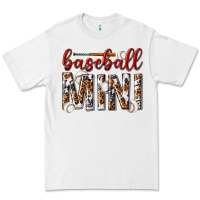 White baseball mini with leopard Premium Tee - texasbilliewilder