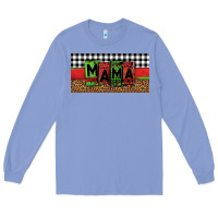 Colony Blue mama Christmas Long Sleeve Tee - Jasminsmagicworld