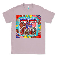 Lilac Football Mama Classic Tee - CowhideDigitalArt