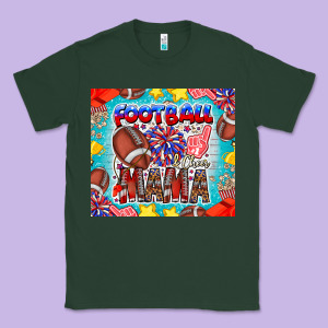Football Mama Classic Tee Designed By Cowhidedigitalart