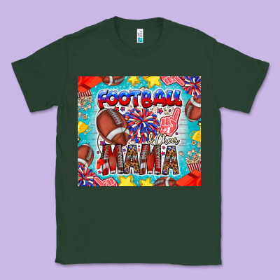 Football Mama Classic Tee Designed By Cowhidedigitalart