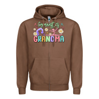 Chestnut gymnastics grandma Zipper Hoodie - MaliasSmallBusiness