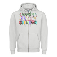 Dove Grey gymnastics grandma Zipper Hoodie - MaliasSmallBusiness