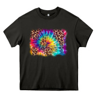 Asphalt leopard tie dye background Heavy Core Tee - Zillion Design Studio