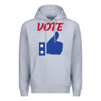 Heather Grey Vote Premium Hoodie - Bettercallsaul