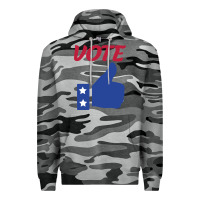 Slate Camo Vote Premium Hoodie - Bettercallsaul