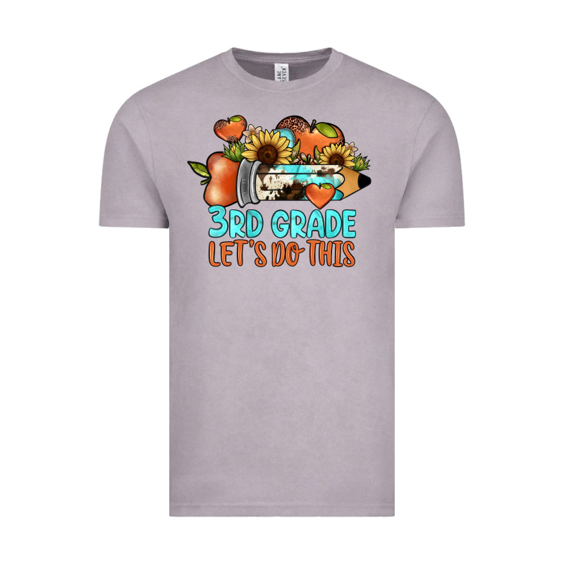 3rd Grade Let's Do This Vintage Tee by JahusDesignShop | Teevron