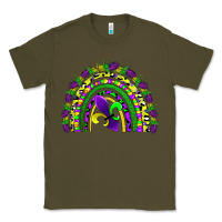 Army Green mardi gras rainbow Classic Tee - AdoDesignShop