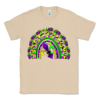 Mushroom mardi gras rainbow Classic Tee - AdoDesignShop