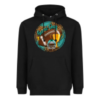 Black game day Heavyweight Hoodie - BundleAndBundleShop