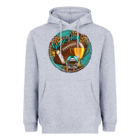 Heather Grey game day Heavyweight Hoodie - BundleAndBundleShop