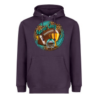 Plum game day Heavyweight Hoodie - BundleAndBundleShop