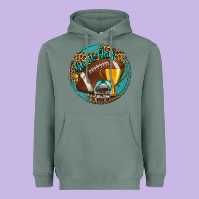 Game Day Heavyweight Hoodie Designed By Bundleandbundleshop