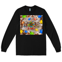 Black autism mom Long Sleeve Tee - BarkalooDesign